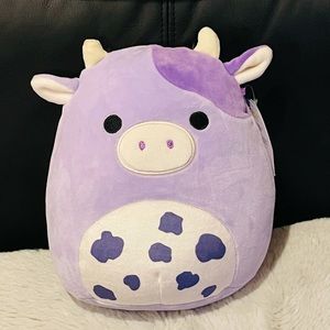 Bubba the Purple Cow Squishmallow 8”
